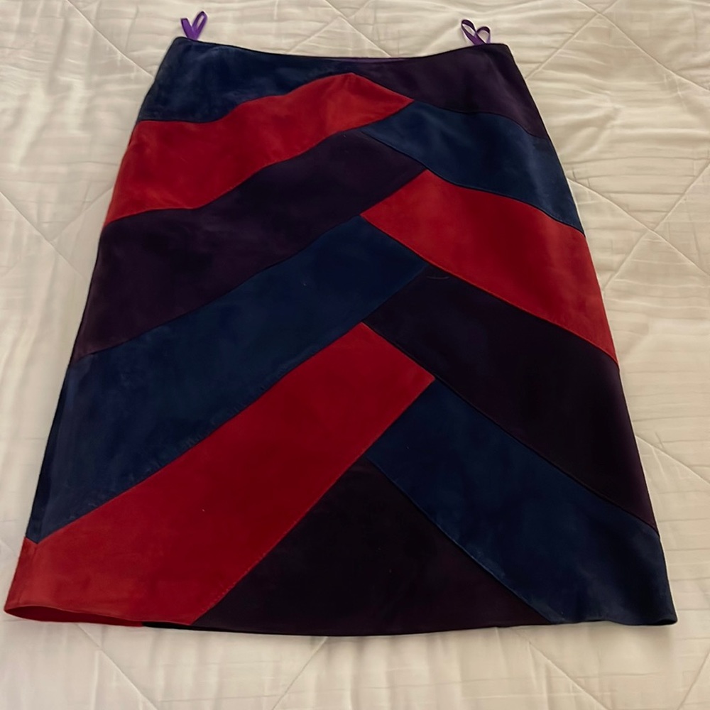 Suede ESCADA skirt.  Worn maybe one time.
